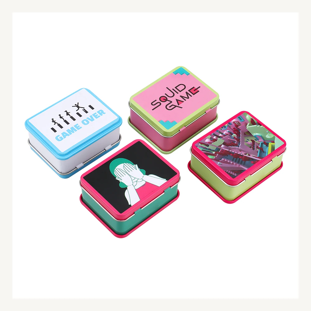 Illustrated Mini Collectible Tin Set