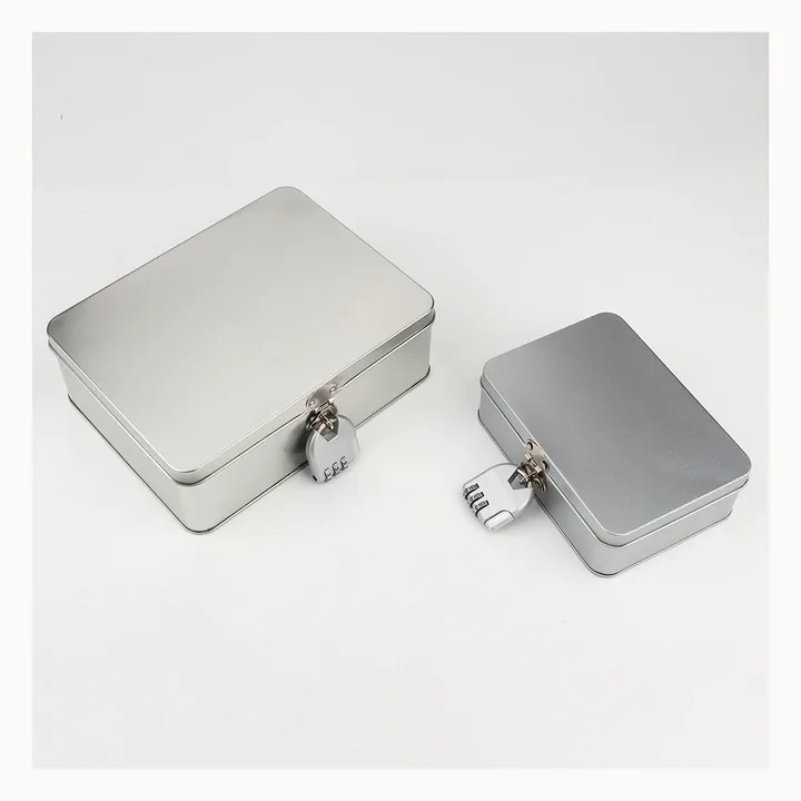 Custom Combination-Lock Tin for Cosmetics, Jewellery & Gift Sets by Baoyue Can Making
