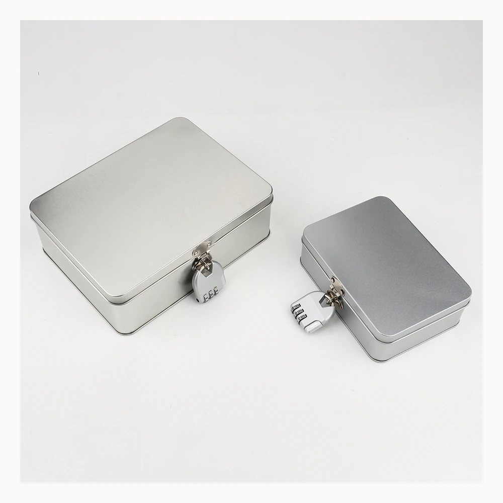 Combination-Lock Presentation Tin by Baoyue Can Making