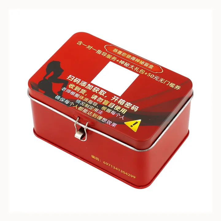 Custom Lockable Password Tin Box for Candy & Gifts by Baoyue