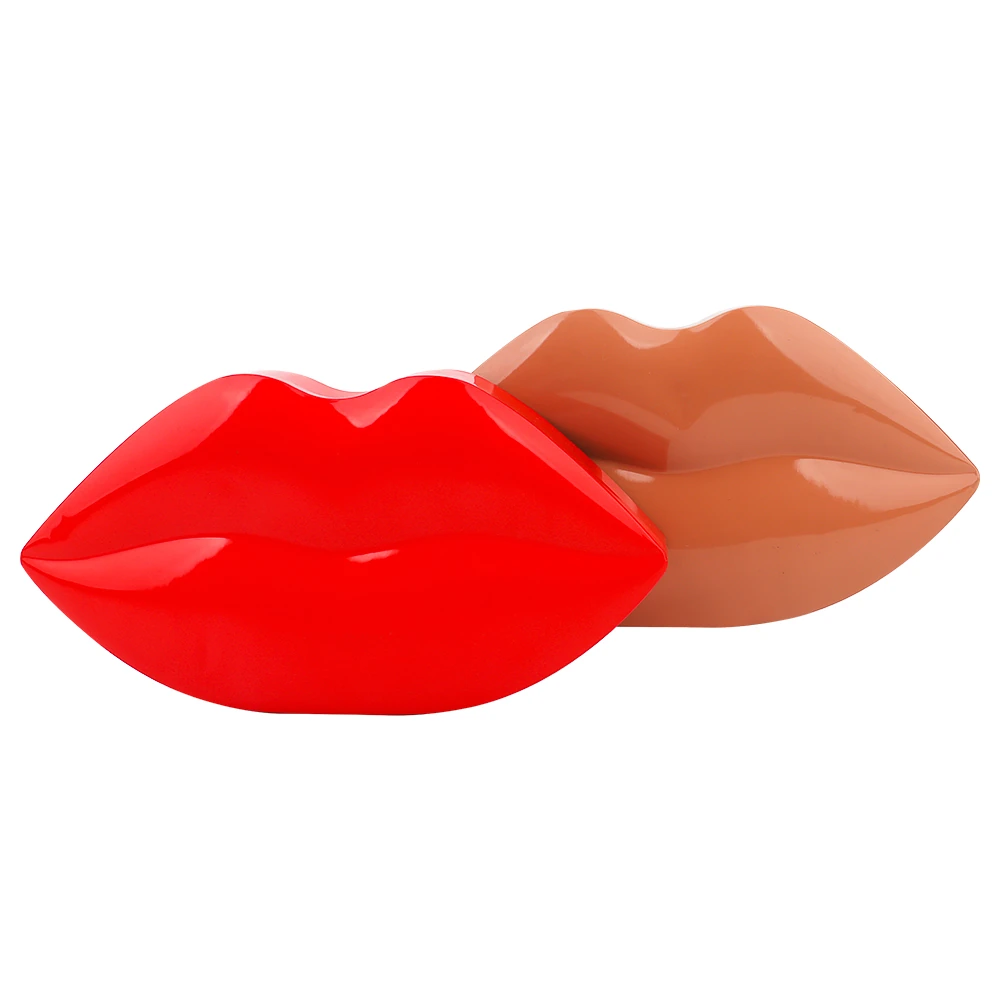 Lip-Shaped Tin for Cosmetics & Promotional Gifts