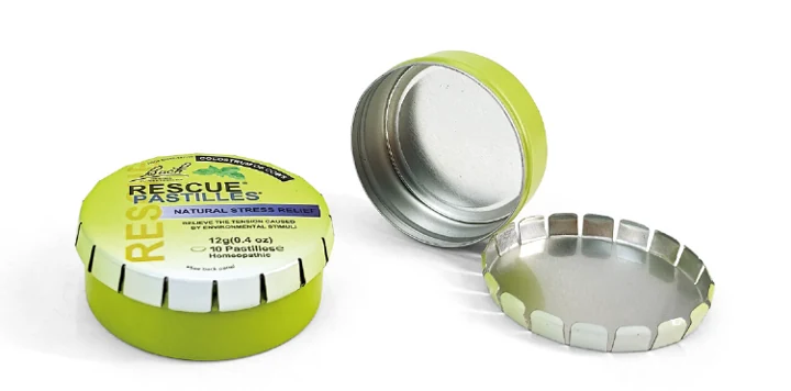 Round tin reference JYB-Round-56x21H