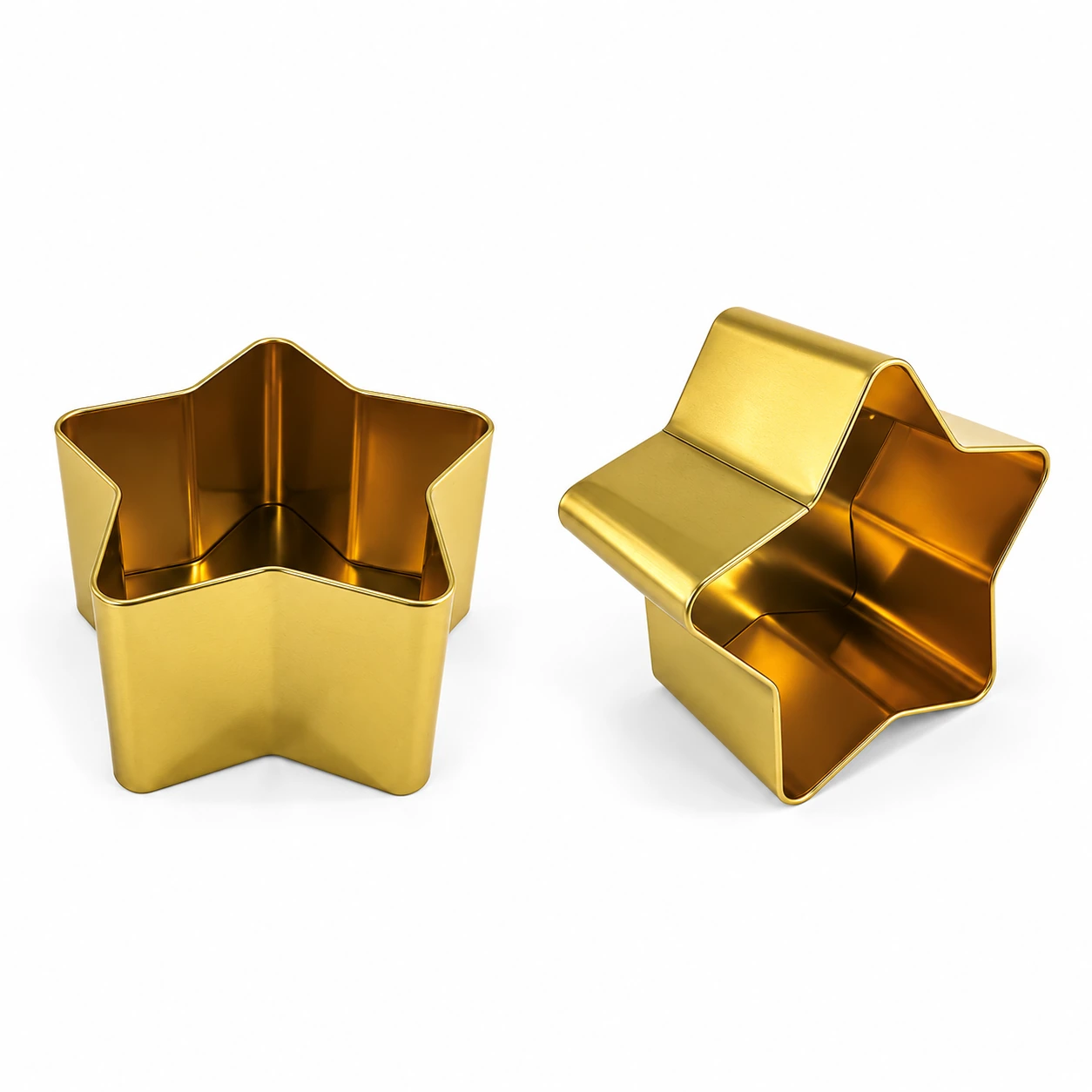 Large Gold Star Gift Tin