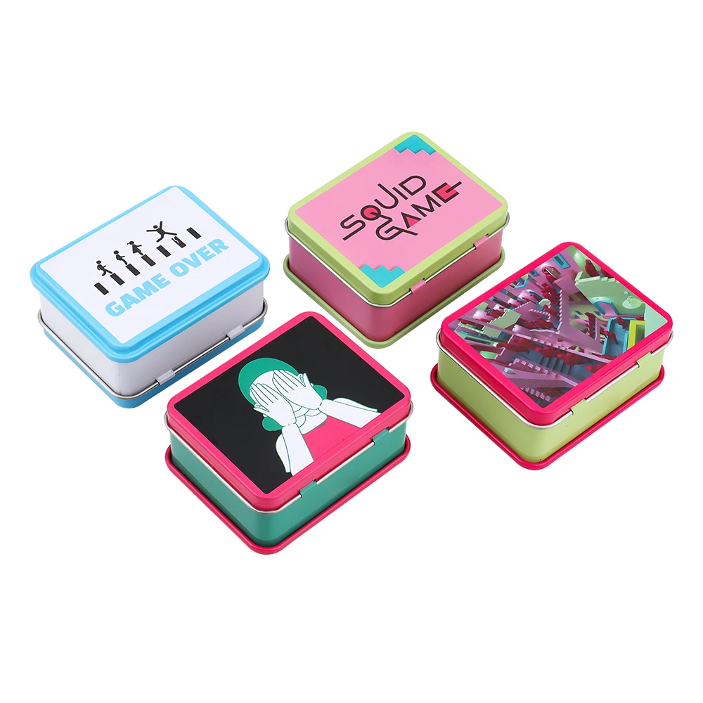 Illustrated Mini Collectible Tin Set
