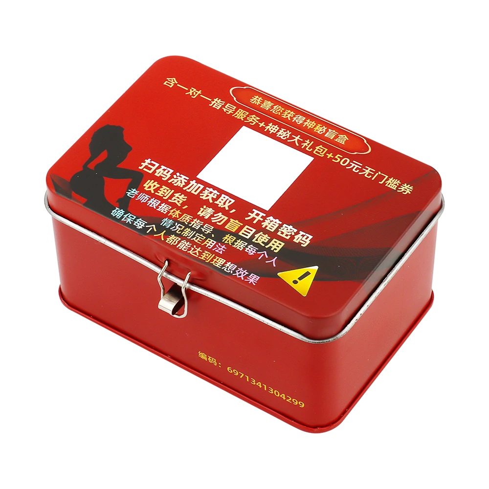 Custom Lockable Password Tin Box for Candy & Gifts