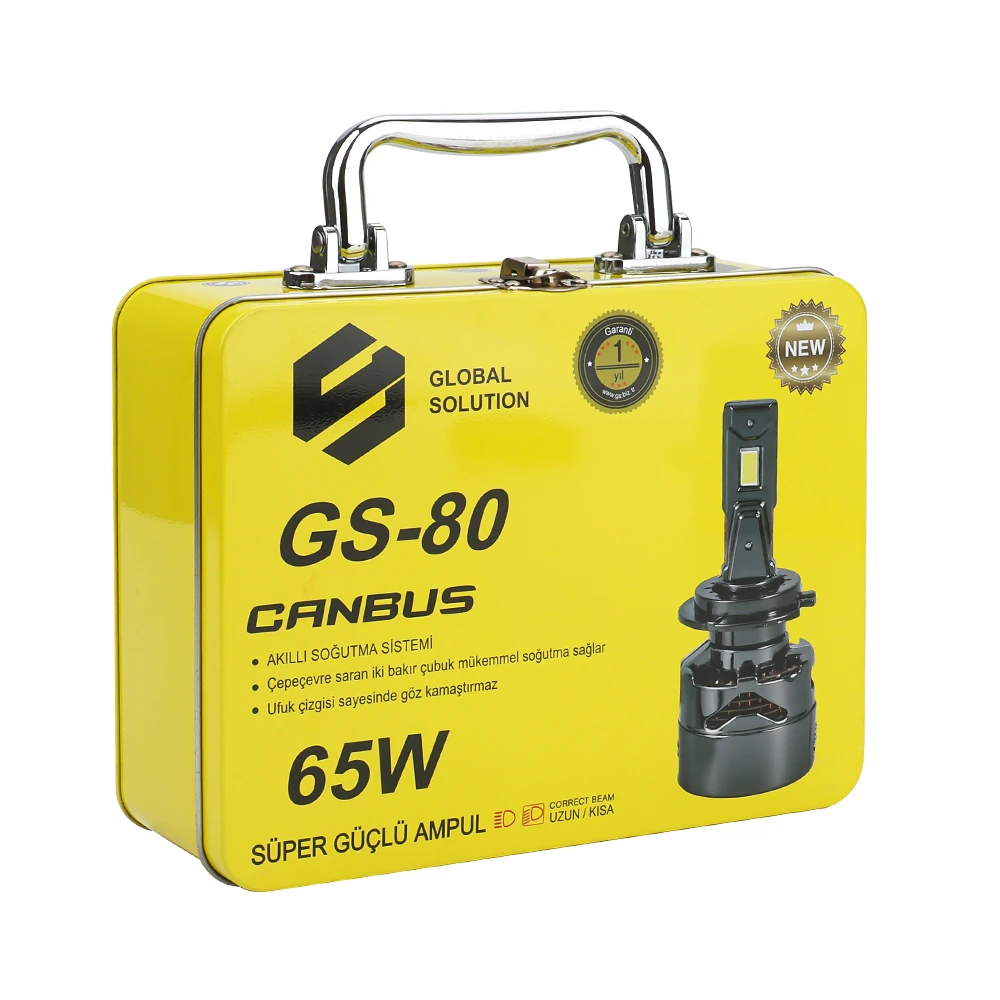 Yellow Automotive Kit Metal Carry Case
